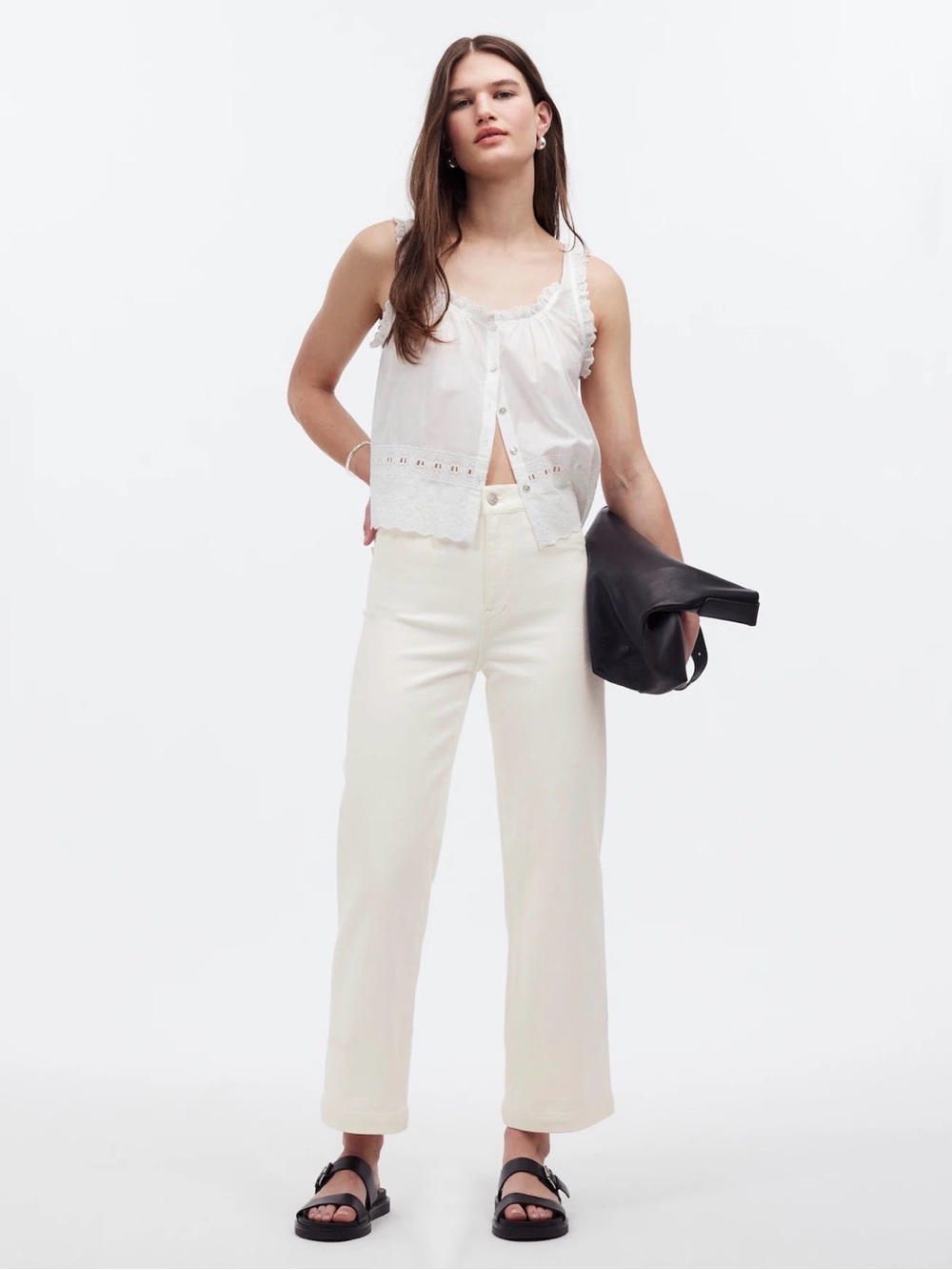 Madewell Emmett Wide Leg pants NWT